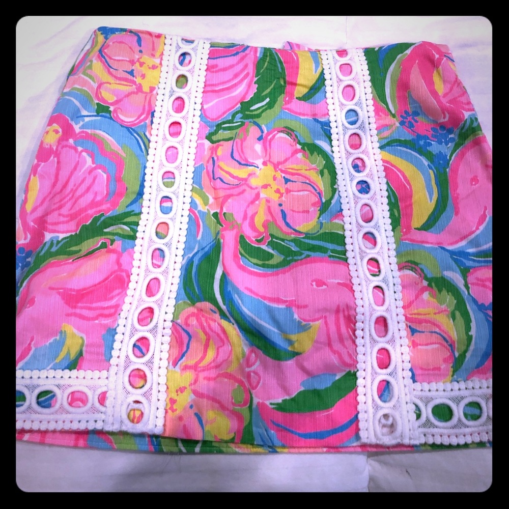 Beautiful Lily Pulitzer Skirt, rare pattern.